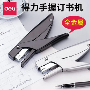 Planet Gates Hand held stapler student office binding machine multi function labor saving durable stapler thickened medium stapler