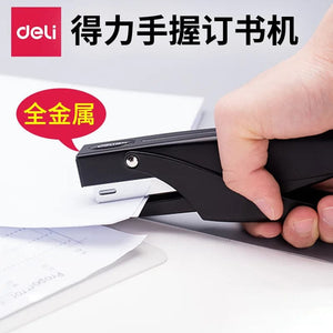 Planet Gates Hand held stapler student office binding machine multi function labor saving durable stapler thickened medium stapler