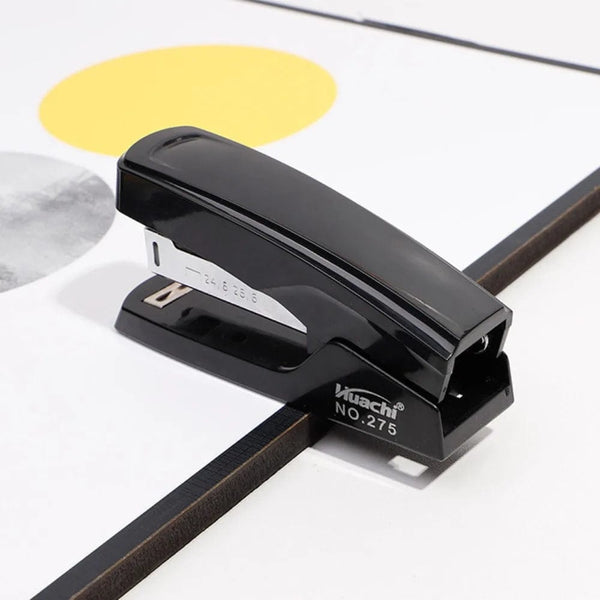 Planet Gates Hand Tools Labor-Saving Stapler Portable Stapling Tools Staplers for Desk Metal Grey/Black Paper Stapling Machine