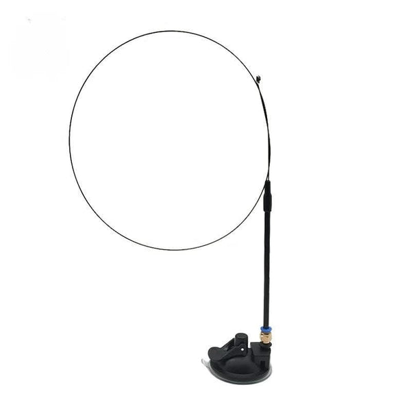 Planet Gates Handfree Bird/Feather Cat Wand with Bell Powerful Suction Cup Interactive Toys for Cats Kitten Hunting Exercise Pet Products