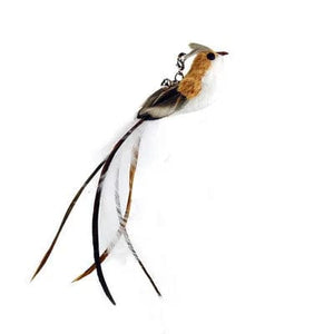 Planet Gates Handfree Bird/Feather Cat Wand with Bell Powerful Suction Cup Interactive Toys for Cats Kitten Hunting Exercise Pet Products