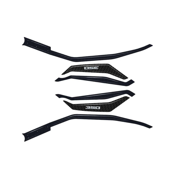 Planet Gates handguard For HONDA ADV350 ADV 350 2022 2023 3D Motorcycle Resin Epoxy Sticker Protection Kit Tank Pad Anti Scratch Decal Non-slip