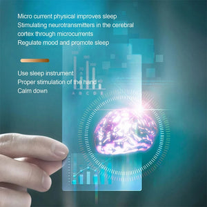 Planet Gates Handheld Micro-Current Instrument Focus Attention Lightweight Sleeping Device Anxiety Pressure Relief for Insomnia Brain Massage