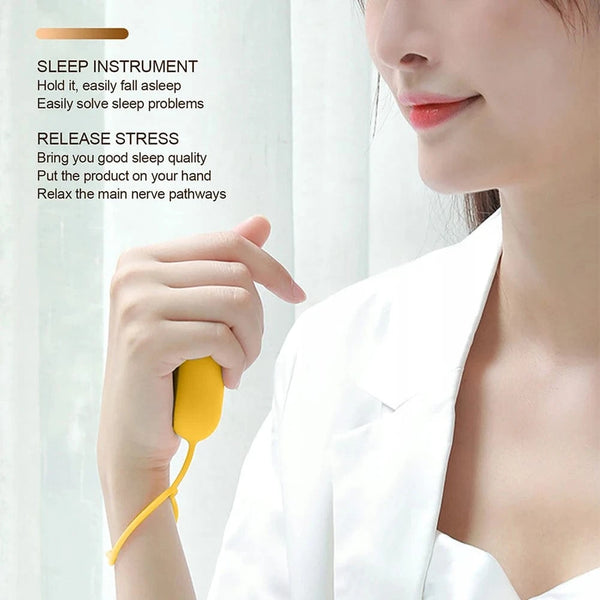 Planet Gates Handheld Micro-Current Instrument Focus Attention Lightweight Sleeping Device Anxiety Pressure Relief for Insomnia Brain Massage