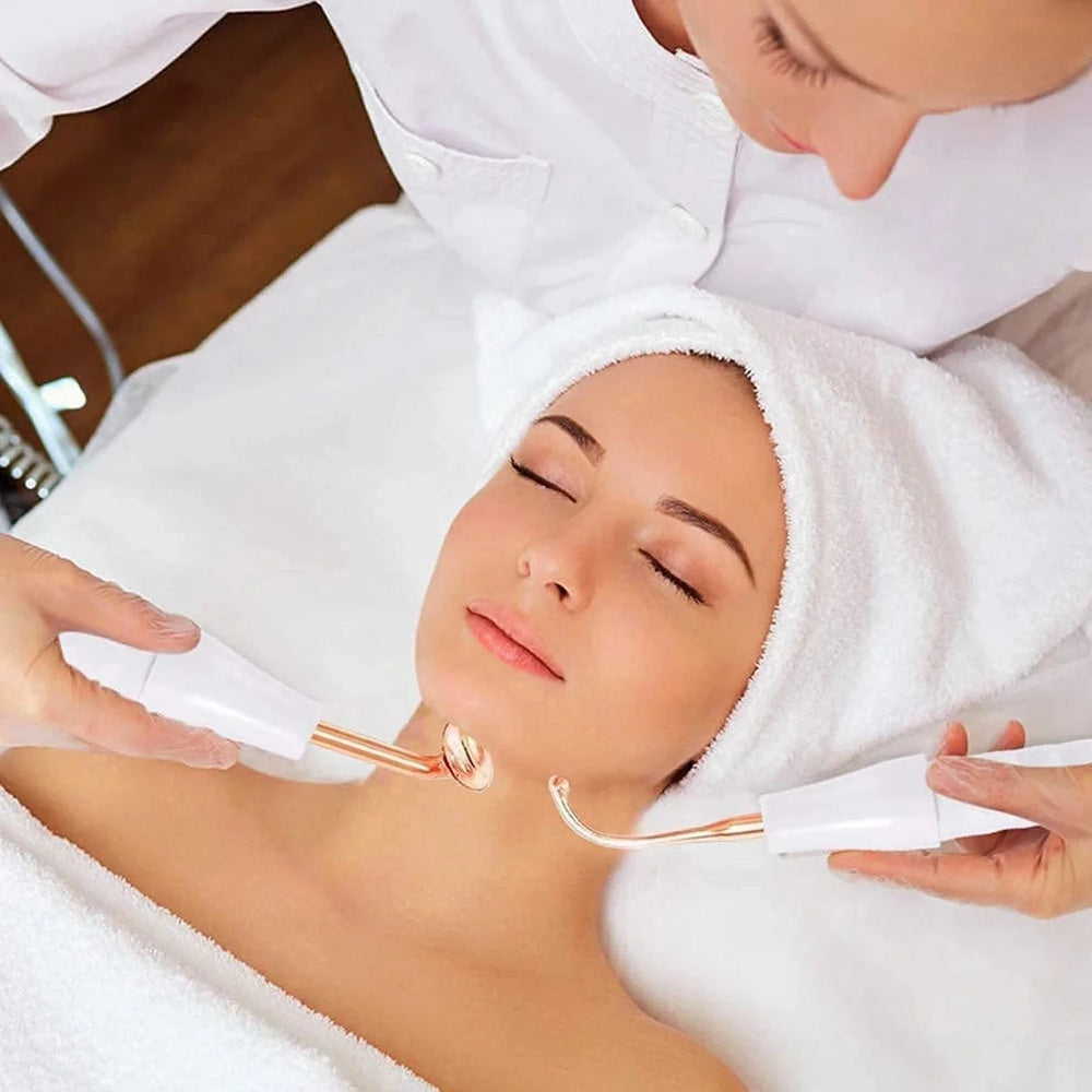 Planet Gates Handheld Portable 4 In1 Facial Wand Machine Skin Tightening Wand
