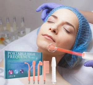 Planet Gates Handheld Portable 4 In1 Facial Wand Machine Skin Tightening Wand