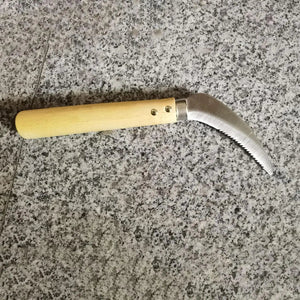Planet Gates Handheld Sickle Tool Portable Heavy Duty Hand Hoe Japanese Gardening Weeding Sickle Sod Sickle for Flower Weeding Bonsai