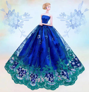 Planet Gates handmade Clothes for barbie dress for barbie Clothes evening dress doll for barbie accessories wedding dresses clothes lot dolls