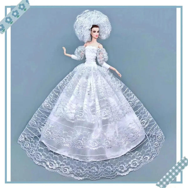 Planet Gates handmade Clothes for barbie dress for barbie Clothes evening dress doll for barbie accessories wedding dresses clothes lot dolls