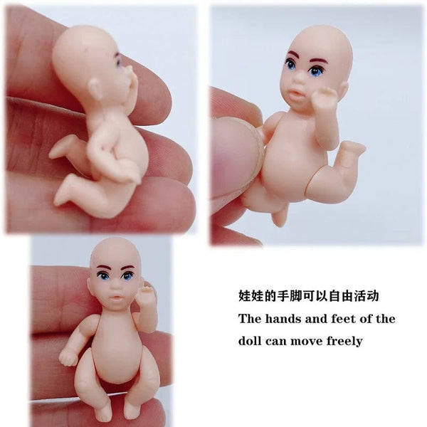 Planet Gates Handmade Doll Accessories Baby Dolls Pregnant Mom Lady Father Dad For Barbiess Game Christmas Birthday Gift, Assemble Required