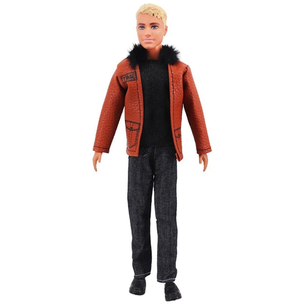 Planet Gates Handmade Ken Doll Clothes T-shirt + Trousers For Barbie Dress Accessories Fashion Daily Clothing Toys For Gils Birthday Gift