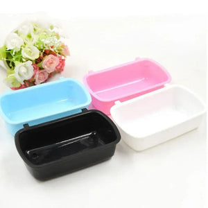 Planet Gates Hangable Plastic Hamster Squirrel Food Feeder Small Pets Water Drinking Bowl Food Bowl Pets Hamster Cage Product Accessories