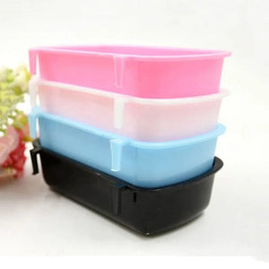 Planet Gates Hangable Plastic Hamster Squirrel Food Feeder Small Pets Water Drinking Bowl Food Bowl Pets Hamster Cage Product Accessories