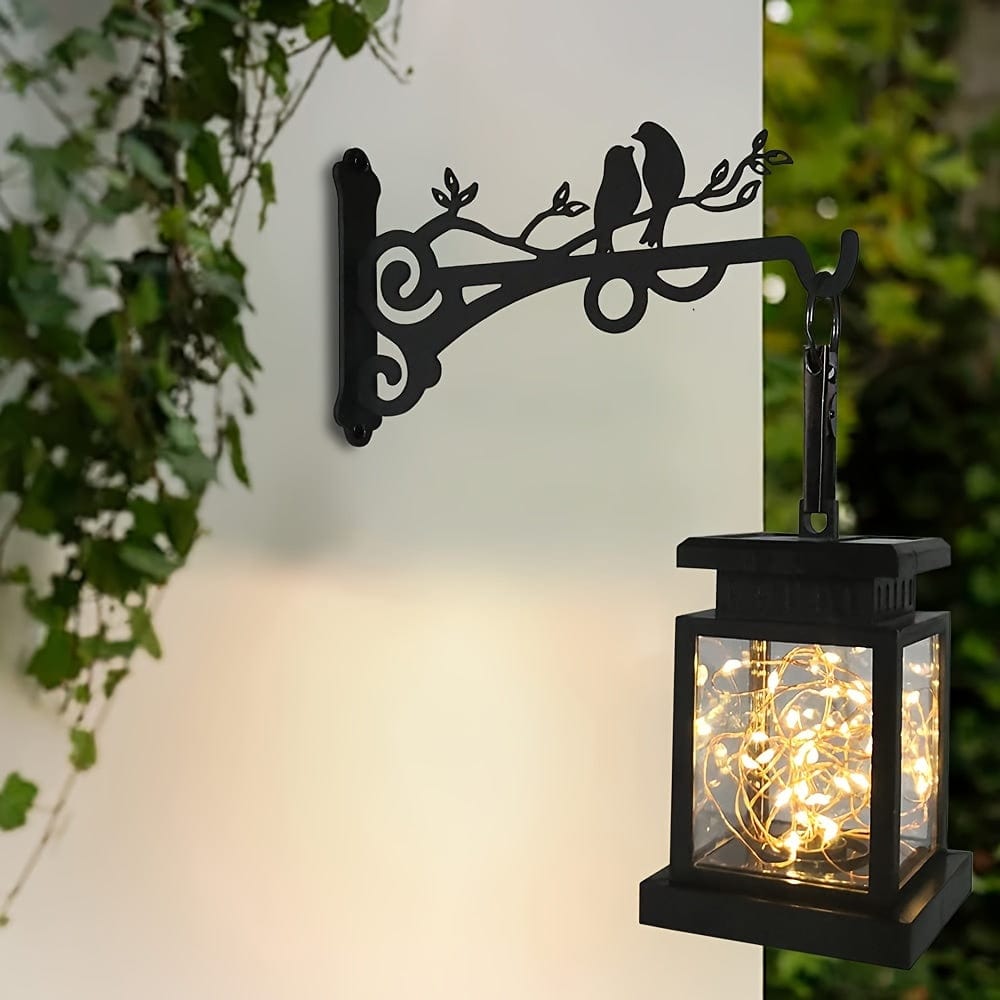 Planet Gates Hanging Basket 1pc Multi-Functional Hanging Basket Plant Bracket Outdoor And Indoor, Plant Hook, Wall Mounted Lantern Hook, Garden Plant Flower Light, Bird Feeder