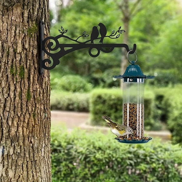 Planet Gates Hanging Basket 1pc Multi-Functional Hanging Basket Plant Bracket Outdoor And Indoor, Plant Hook, Wall Mounted Lantern Hook, Garden Plant Flower Light, Bird Feeder