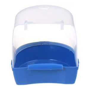 Planet Gates Hanging Bird Bath Cube Parrots Bathtub Bath Shower Box Cage Accessory for Little Bird Canary Budgerigar Cockatiel Lovebird Boxes