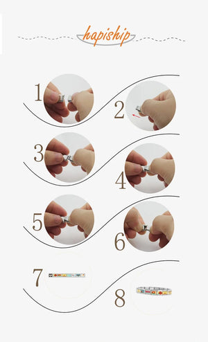 Planet Gates Hapiship New Stainless Steel Tools Bracelet Jewelry DIY Making