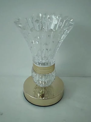 Planet Gates Hardware Vase 1pc Decorative Table Lamp, American Vase Ornament Bedroom Bedside Light, Home Warm New Room Gift Atmosphere Night Light