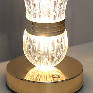 Planet Gates Hardware Vase 1pc Decorative Table Lamp, American Vase Ornament Bedroom Bedside Light, Home Warm New Room Gift Atmosphere Night Light