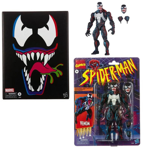 Planet Gates Hasbro Spider Man 2099 Miguel O Hara legends Venom Deadpool Action Figure Toys Change Face Statue Model Doll kids for Toy Gift