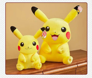 Planet Gates Have a good laugh / 55-60cm Cute Pikachu Plushies Doll Anime Pokemon Kawaii Large Stuffed Plush Toys Soft High Quality Fill Christmas Gifts For Children