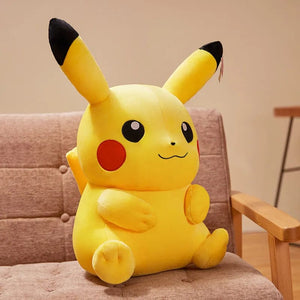 Planet Gates Have a good laugh / 55-60cm Cute Pikachu Plushies Doll Anime Pokemon Kawaii Large Stuffed Plush Toys Soft High Quality Fill Christmas Gifts For Children