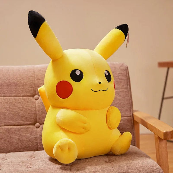 Planet Gates Have a good laugh / 55-60cm Cute Pikachu Plushies Doll Anime Pokemon Kawaii Large Stuffed Plush Toys Soft High Quality Fill Christmas Gifts For Children