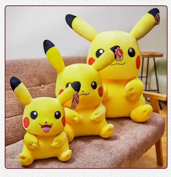 Planet Gates Have a good laugh / 55-60cm Cute Pikachu Plushies Doll Anime Pokemon Kawaii Large Stuffed Plush Toys Soft High Quality Fill Christmas Gifts For Children