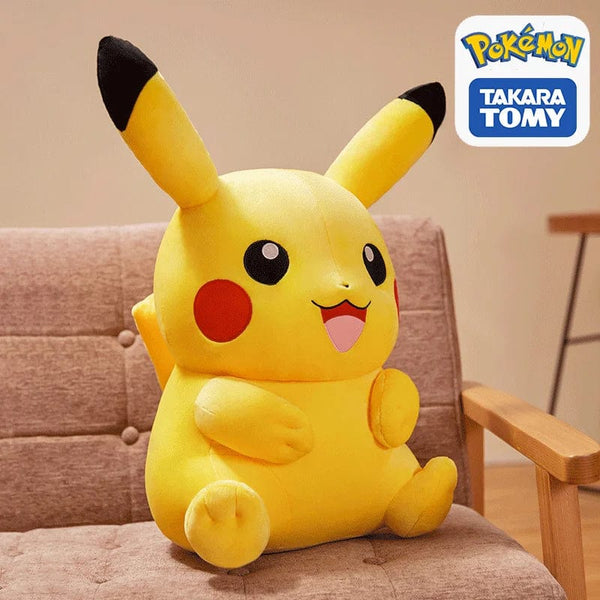 Planet Gates Have a good laugh / 55-60cm Cute Pikachu Plushies Doll Anime Pokemon Kawaii Large Stuffed Plush Toys Soft High Quality Fill Christmas Gifts For Children