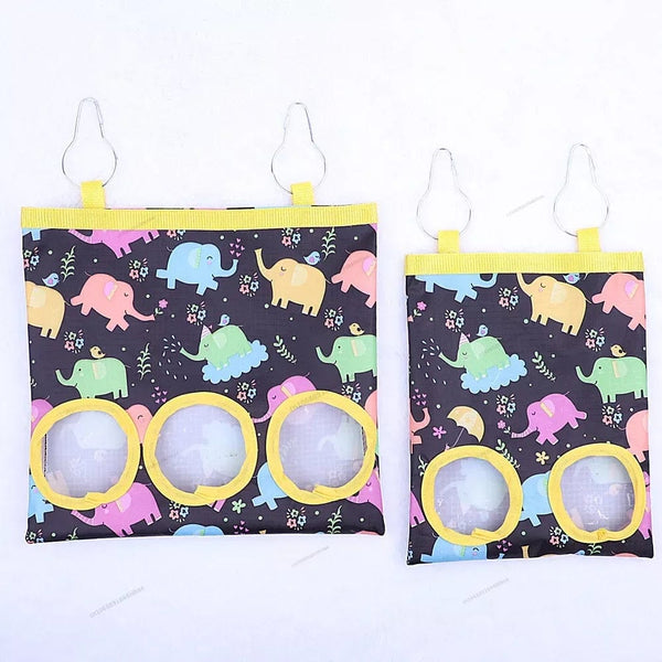 Planet Gates Hay Bag Hanging Pouch Feeder Holder Feeding Dispenser Container for Rabbit Guinea Pig Small Animals Pet Bunny Cage Accessories