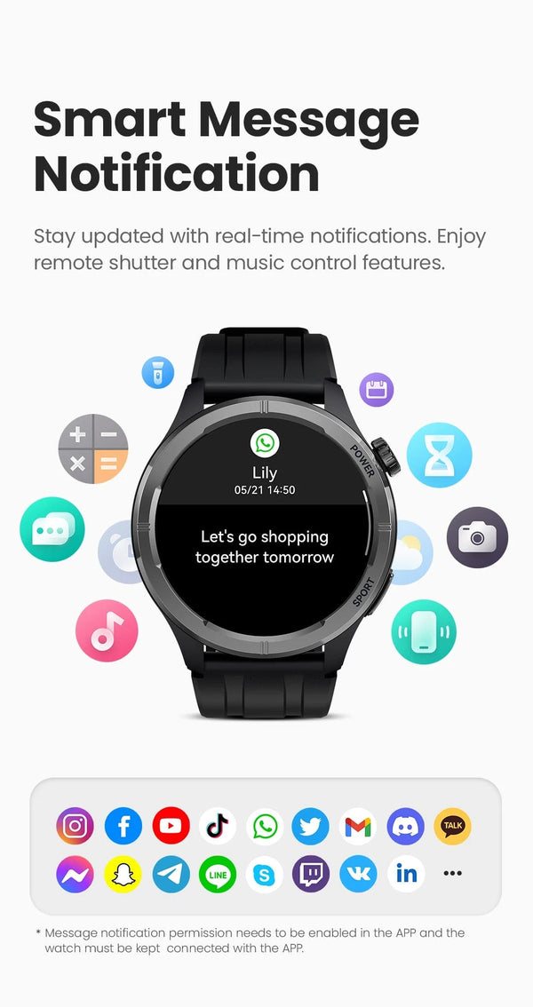 Planet Gates HAYLOU Solar Neo Smart Watch 1.53'' HD Display Bluetooth Call 24H Health Monitoring Smartwatchs Men Women Smart Sport Watchs