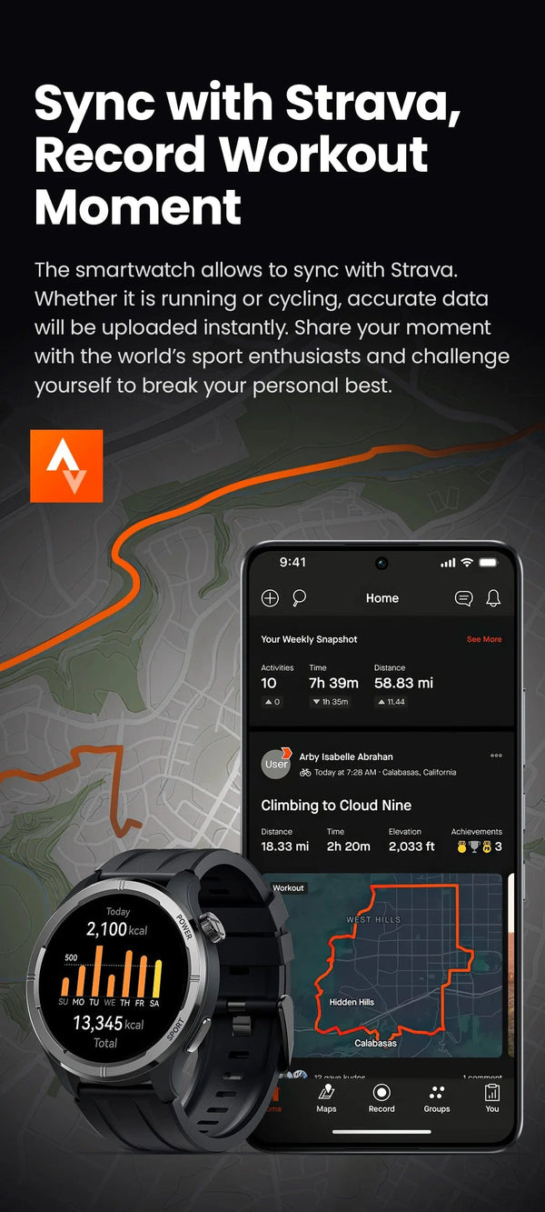 Planet Gates HAYLOU Solar Neo Smart Watch 1.53'' HD Display Bluetooth Call 24H Health Monitoring Smartwatchs Men Women Smart Sport Watchs