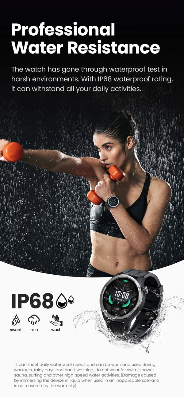 Planet Gates HAYLOU Solar Neo Smart Watch 1.53'' HD Display Bluetooth Call 24H Health Monitoring Smartwatchs Men Women Smart Sport Watchs