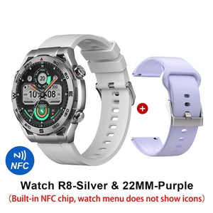 Planet Gates HAYLOU Watch R8 Smartwatch 1.43'' AMOLED HD Display Smart Watch Bluetooth Call & Voice Assistant Mulitary-grade Toughness Watch