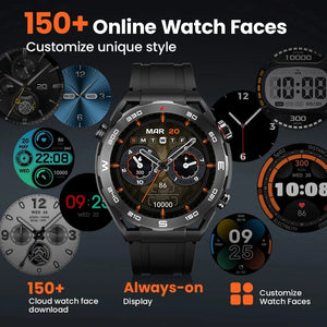 Planet Gates HAYLOU Watch R8 Smartwatch 1.43'' AMOLED HD Display Smart Watch Bluetooth Call & Voice Assistant Mulitary-grade Toughness Watch