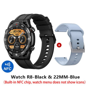 Planet Gates HAYLOU Watch R8 Smartwatch 1.43'' AMOLED HD Display Smart Watch Bluetooth Call & Voice Assistant Mulitary-grade Toughness Watch
