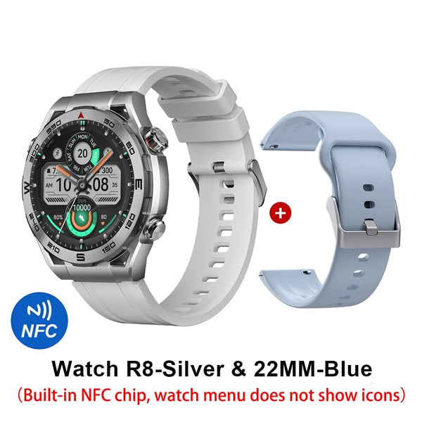 Planet Gates HAYLOU Watch R8 Smartwatch 1.43'' AMOLED HD Display Smart Watch Bluetooth Call & Voice Assistant Mulitary-grade Toughness Watch