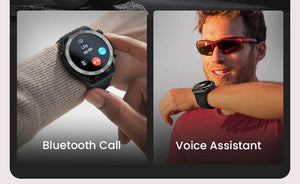 Planet Gates HAYLOU Watch R8 Smartwatch 1.43'' AMOLED HD Display Smart Watch Bluetooth Call & Voice Assistant Mulitary-grade Toughness Watch