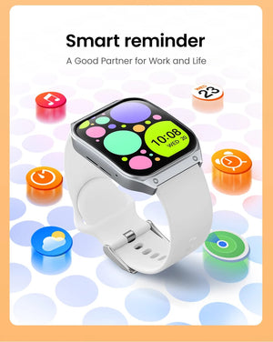 Planet Gates HAYLOU Watch S8 Smart Watch 1.96'' AMOLED Curved Screen Smartwatch Bluetooth Call AI Vioce Assistant Smartwatches for Men