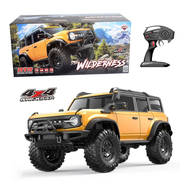 Planet Gates HB R1001 1/10 High Speed 4WD RTR RC Crawler With LED Car 2.4G Electric Remote Control Rock Buggy Off-road Vehicle Car VS EX86170