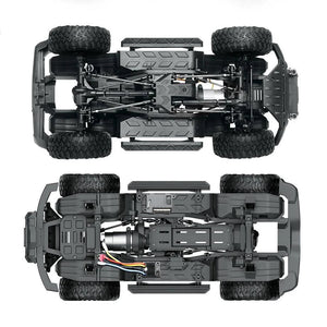 Planet Gates HB R1001 1/10 High Speed 4WD RTR RC Crawler With LED Car 2.4G Electric Remote Control Rock Buggy Off-road Vehicle Car VS EX86170
