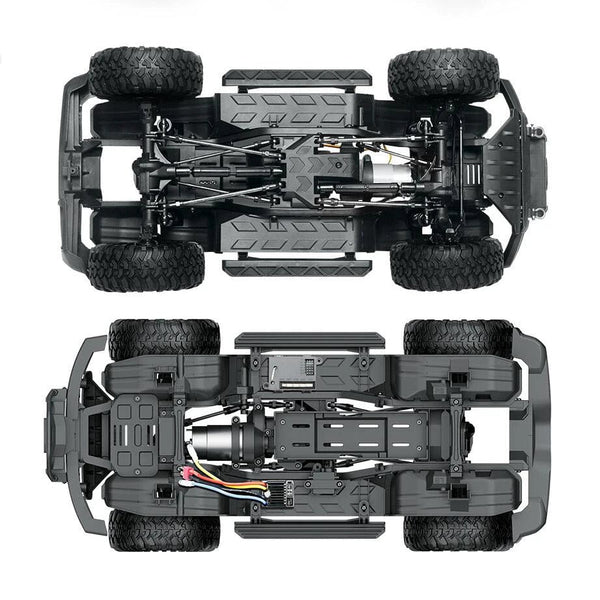Planet Gates HB R1001 1/10 High Speed 4WD RTR RC Crawler With LED Car 2.4G Electric Remote Control Rock Buggy Off-road Vehicle Car VS EX86170