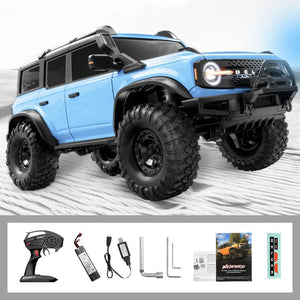 Planet Gates HB-R1003-Blue HB R1001 1/10 High Speed 4WD RTR RC Crawler With LED Car 2.4G Electric Remote Control Rock Buggy Off-road Vehicle Car VS EX86170