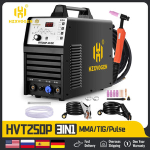 Planet Gates HBT250P AC DC / spain HZXVOGEN Tig AC/DC Welder Aluminum Welding Machine ARC Stick Welder Tools IGBT Inverter soldador With Pulse сварочный аппар