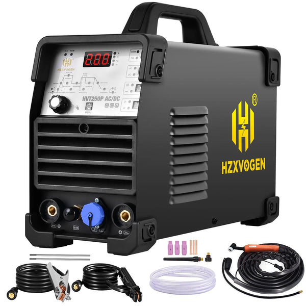 Planet Gates HBT250P AC DC / spain HZXVOGEN Tig AC/DC Welder Aluminum Welding Machine ARC Stick Welder Tools IGBT Inverter soldador With Pulse сварочный аппар