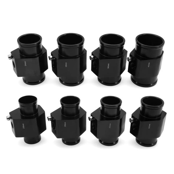 Planet Gates HD Automobile 2-in-1 LCD Instrument Horizontal Celsius Water Temperature Gauge Voltmeter Red Light Digital Instrument DC 12V~24V