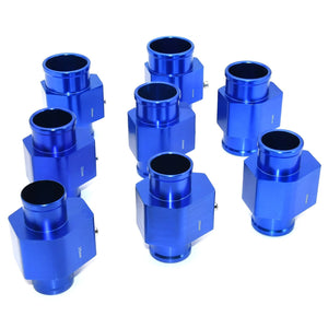 Planet Gates HD Automobile 2-in-1 LCD Instrument Horizontal Celsius Water Temperature Gauge Voltmeter Red Light Digital Instrument DC 12V~24V