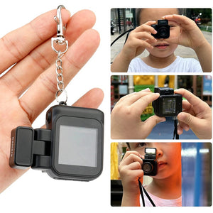 Planet Gates HD1080P Mini Camera Portable Pocket Cam with  LCD Screen Digital Camera with Flash Light Video Recorder Student Small Camcorder