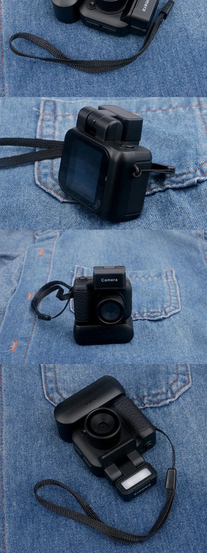 Planet Gates HD1080P Mini Camera Portable Pocket Cam with  LCD Screen Digital Camera with Flash Light Video Recorder Student Small Camcorder