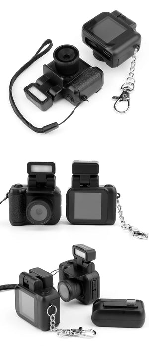 Planet Gates HD1080P Mini Camera Portable Pocket Cam with  LCD Screen Digital Camera with Flash Light Video Recorder Student Small Camcorder